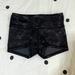 Lululemon Athletica Shorts | Lululemon Black Printed Wunder Under 2” Shorts | Color: Black | Size: 4