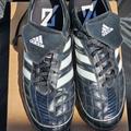 Adidas Shoes | Adidas Puntero G42042 Soccer Rugby Turf Shoes Cleats Men's Size 10.5 Black | Color: Black/White | Size: 10.5