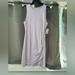 Nine West Dresses | - Women’s French Terry Tulip-Hem Sheath Dress | Color: Purple | Size: Xl