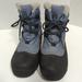 Columbia Shoes | Columbia Youth Sz 5.5 Snow Winter Boots Lace Up Ankle Blue Black Sled Outdoor | Color: Black/Blue | Size: 5.5bb