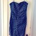 Ralph Lauren Dresses | =Ralph Ralph Lauren Polka Dot Floral Dress 12 | Color: Blue/White | Size: 12