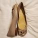 Michael Kors Shoes | Brand New Michael Kors Size 8m Flat Heels | Color: Cream | Size: 8