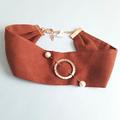 Free People Jewelry | Free People Choker | Color: Brown | Size: Os