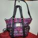 Coach Bags | Coach Poppy Y2k Plaid Canvas Pink Signature Logo Tote Shoulder Bag Read Descript | Color: Pink | Size: Os