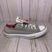 Converse Shoes | Converse Chuck Taylor All Star Womens Size 7 Gray Pink Two Tongues Sneakers | Color: Gray/Pink | Size: 7