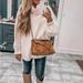 Free People Sweaters | Free People Milo Tunic Sweater | Color: Cream/White | Size: Xs