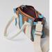 Urban Outfitters Bags | Bdg Serena Mesh Striped Chic Hipster Hippie Artsy Modern Hip Mini Tote Bag | Color: Blue | Size: Os