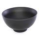 Lucky Star Melamine Round Bowls Soup Rice Desert Sauce, 4-3/8“ dia. X 2-1/4” H, Capacity: 8 oz, Black (20)