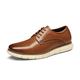 Bruno Marc Men's GentFlex Neat Polish Dress Sneakers Casual Oxford Formal Shoes,Size 9.5,Brown,GRANDPLAIN
