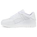 Puma Mens Slipstream Leather Lace Up Sneakers Shoes Casual - White, White, 14