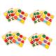 Abaodam 12 Pcs Shape Recognition Board Lacing Toy Toys for Boys Shape Sorter for Early Education Recognition Shape Sorter Shape Sorter for Puzzle Toys Kid Toys Travel Wooden Set