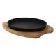 LAKEINX 1set Steak Teppanyaki Japanese Frying Pot Grill Skillet for Outdoor Grill Outdoor Stove Non- Stick Grilling Pan Griddle Pan Grill Pan for Roasting Tool Food