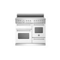 Bertazzoni MAS105I3EBIC cooker Range cooker Electric Zone induction hob White A