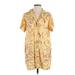 Obey Casual Dress: Yellow Dresses - Women's Size Small