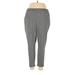 Nine West Dress Pants - High Rise: Gray Bottoms - Women's Size X-Large