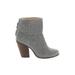 Rag & Bone Ankle Boots: Gray Shoes - Women's Size 38