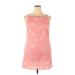 H&M Casual Dress - Shift Square Sleeveless: Pink Dresses - New - Women's Size 18