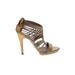 Elie Tahari Heels: Gold Shoes - Women's Size 38.5