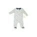 Little Me Long Sleeve Outfit: Blue Stripes Bottoms - Size 3 Month