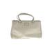 Kate Spade New York Leather Shoulder Bag: Pebbled Ivory Solid Bags