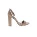 Steve Madden Heels: Tan Shoes - Women's Size 7