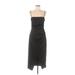 Zara Cocktail Dress - Sheath: Black Solid Dresses - New - Women's Size Medium