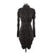 Veronica Beard Jeans Casual Dress: Black Tortoise Dresses - Women's Size X-Small