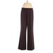 Eddie Bauer Dress Pants - High Rise: Brown Bottoms - Women's Size 4