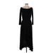 FP BEACH Casual Dress - Midi: Black Dresses - Women's Size Medium