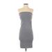 Guizio Casual Dress - Bodycon: Gray Dresses - Women's Size Small