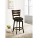 Coaster Furniture Murphy Ladder Back Counter Height Swivel Bar Stool - 20.75'' x 21.25'' x 39.50''