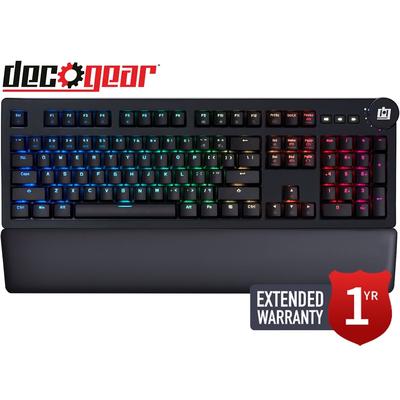 Deco Gear Mechanical Keyboard Cherry MX Red with 1 Year Ext Warranty