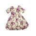 Janie and Jack Special Occasion Dress: Ivory Floral Skirts & Dresses - Kids Girl's Size 7