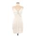 H&M Casual Dress: Ivory Dresses - New - Women's Size Medium
