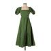 ASTR The Label Casual Dress: Green Dresses - Women's Size X-Small