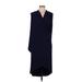 Clara Sun Woo Casual Dress - Wrap: Blue Dresses - Women's Size Medium