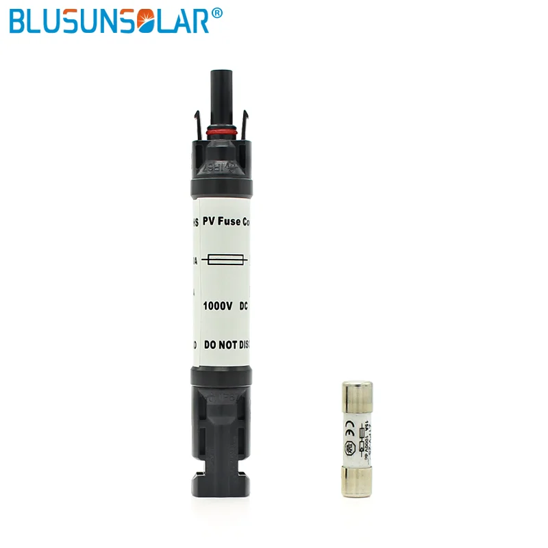Leader Solar-Sicherungsstecker 1000 V IP67 wasserdichter Sicherungshalterschutz 1000 V/1500 V DC 10 A/15 A/20 A/25 A/30 A Image