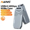 MAIWO Thunderbolt Solid State Drive Case SSD Enclosure USB 4.0 40Gbps M.2 NVMe SSD Type-C 4.0 8TB