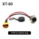 XT-60 à GX-16 Aviation Plug 2Pin 3Pin Mâle Femelle Port De Charge pour ZERO 8X/10X/11X Scooter