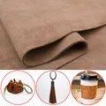 Pièce de tissu en cuir de peau de daim véritable cuir fendu de vache matériau de première couche