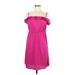 Old Navy Casual Dress: Pink Solid Dresses - Women's Size Medium