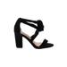 Allegra K Heels: Black Shoes - Women's Size 5 1/2