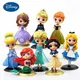 Figurines de princesses Disney Blanche-Neige Reine des Neiges Elsa & Anna 16styles en PVC