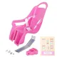 for Doll Bike for Seat Girls Bike Attachment Bike School Girl Kids Children Accessories for Doll