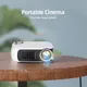A2000H MINI Projector 3D LED Videoprojector Home Cinema Portable Theater Beamer Smart TV BOX 1080P