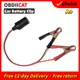 Hot Selling Car 12V Clip Cable Adapter Clip-on Battery Adapter Socket Auto Car Cigarette Cable