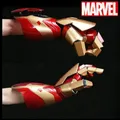 NEW Mk43 1:1 Avengers Marvel Iron Man Glowing Arm Gloves Cosplay Performance Props Wearable Figure