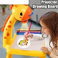 Children Drawing Board Projection Table Light Toy For Boy Сoloring Pen Book Tool Set Girl Learning