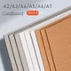 5/10 Sheets A3/A4/A5 Kraft Cardstock Paper Hard DIY Handmake Card Making Craft Paper Cards Making