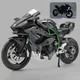 1:12 Kawasaki Ninja H2R Motorrad Modell Spielzeug Legierung Fahrzeug Sammlung Sound und Lichteffekt